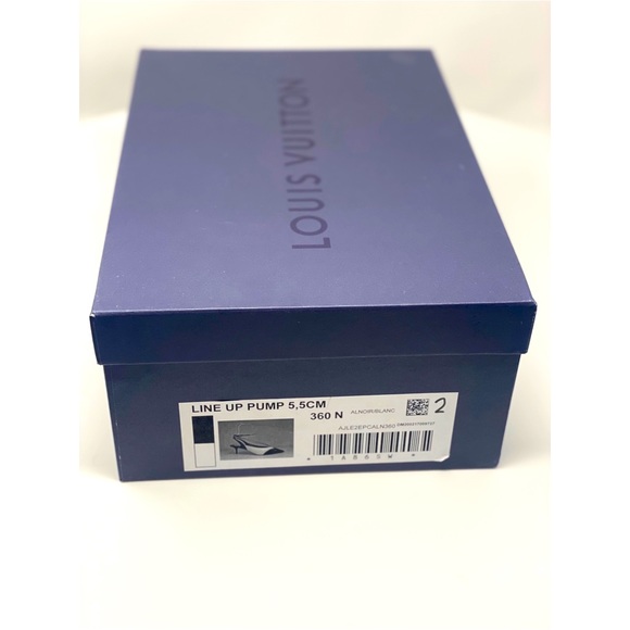 Louis Vuitton Line up pump multicolor heel black - Picture 9 of 11